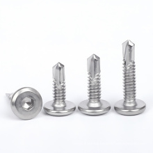 410 Flat Head Socket Hex Self Drilling Screws